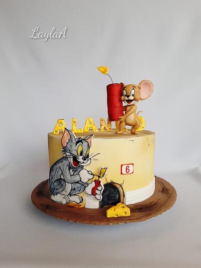 Tom and Jerry - Cake by Layla A