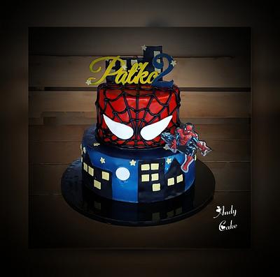 Spiderman birthday cake - Cake by AndyCake