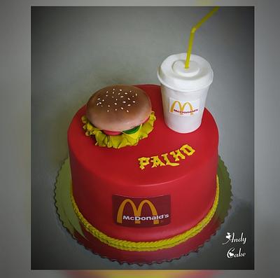McDonald's cake - Cake by AndyCake