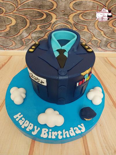US Air Force-Inspired Groom's Cake