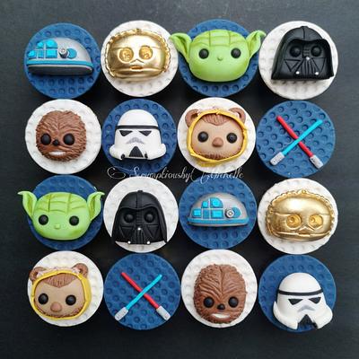 Star Wars themed cupcakes - Cake by Michelle Chan