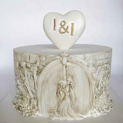 Wedding relief cake - Cake by Tortebymirjana
