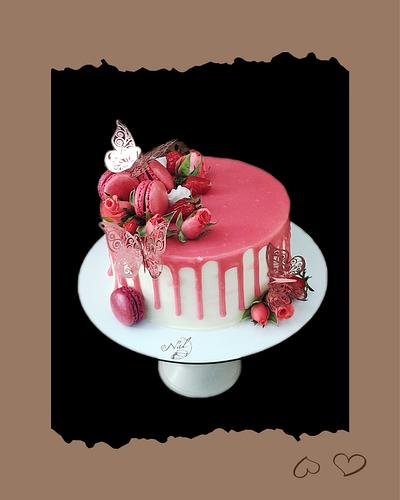 Pink cake - Cake by Nal