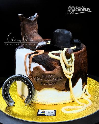 Cowboy - Cake by Chris Durón from thecakeart.academy