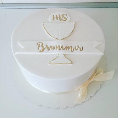 First communion - Cake by Tortebymirjana