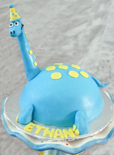 Dino - Cake by Anchored in Cake