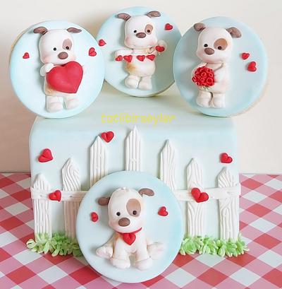 Valentines Dog - Cake by tatlibirseyler 