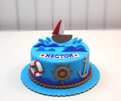 Nautical Theme Cake - Cake by Shilpa Kerkar