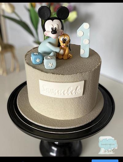 Mickey mouse cake - Cake by Dominikovo Dortičkovo