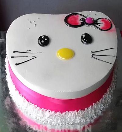 Hello Kitty - Cake by CakeArtVN