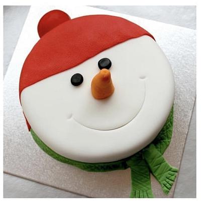 Frosty Christmas Cake - Cake by Sugar by Rachel