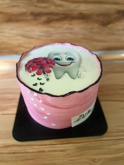 For the dentist - Cake by malinkajana