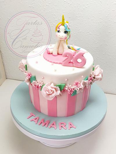 TARTA UNICORNIO TAMARA - Cake by Camelia