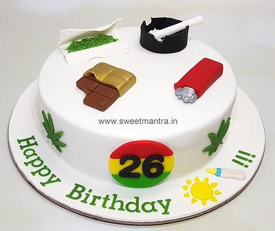 Weed and Hash cake - Cake by Sweet Mantra Homemade Customized Cakes Pune