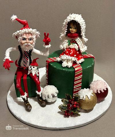 Christmas cake - Cake by WorldOfIrena