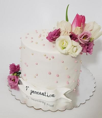 Flower cake  - Cake by Torte Panda