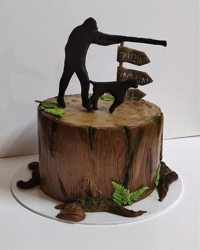 Hunting cake - Cake by Cups'Cakery Design