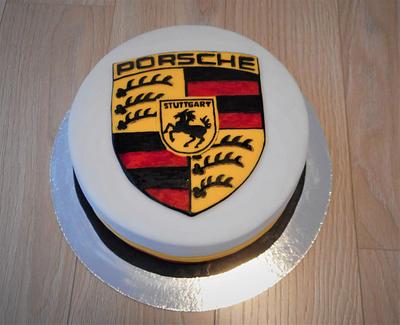 Porsche inspiration  - Cake by Janka