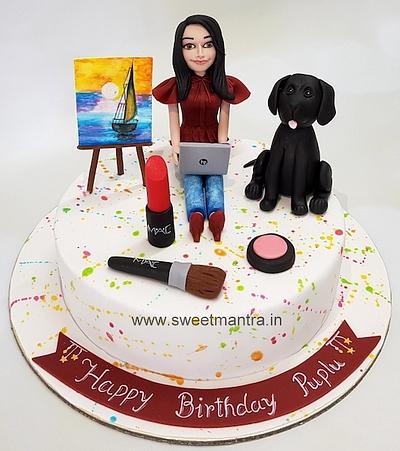 Personalised cake for wife - Cake by Sweet Mantra Customized cake studio Pune