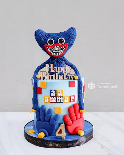 Huggy Wuggy-Themed Cake: Tricky But Satisfying to Make - Cake by Dapoer Nde