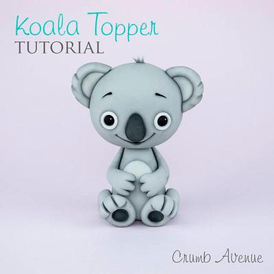 How to make a Koala cake topper tutorial 