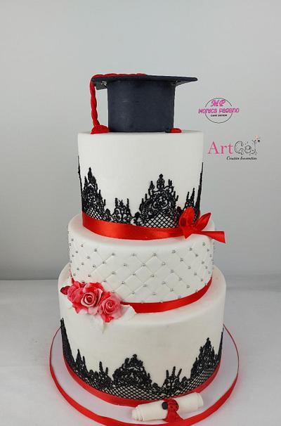 Torta per laurea - Cake by Monica Pagano 