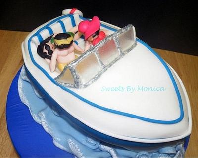Birthday Boating - Cake by Sweets By Monica