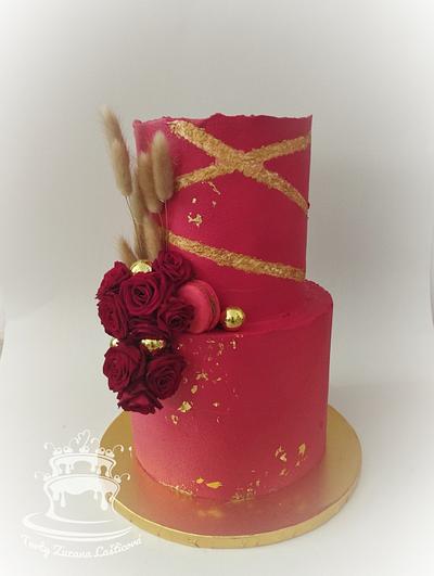 My 40th birthday cake  - Cake by ZuzanaL