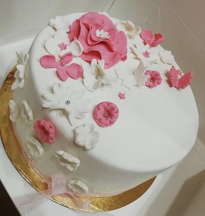 Girl birthday cake  - Cake by Nourelnour