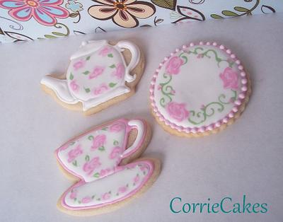 tea party cookies - Cake by Corrie