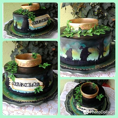 Lord of the rings - Cake by luhli