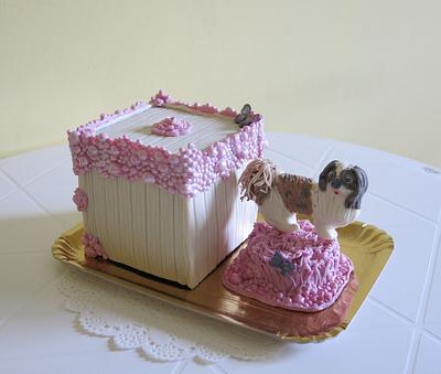 An Affluent Pup - Cake by The Garden Baker
