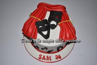 theater cake - Cake by Daria Albanese