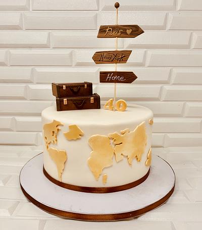 Sweet Travel - Cake by Annette Cake design