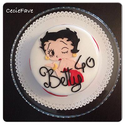 Betty Boop cake - Cake by CecieFave by Cecilia Favero