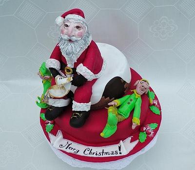 Christmas cake - Cake by Planet Cakes