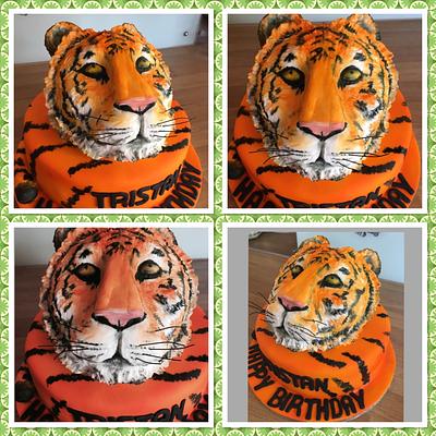 Tiger cake  - Cake by Ace makes cakes 