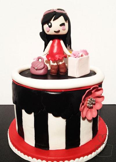 Shopaholic Birthday Cake - Cake by Heidi