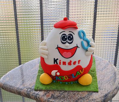 Kinder birthday cake - Cake by Cakes by Toni
