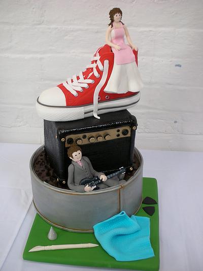To your hobbies I thee wed - Cake by Dragons and Daffodils Cakes