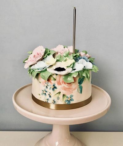Flowers - Cake by Sugar by Rachel