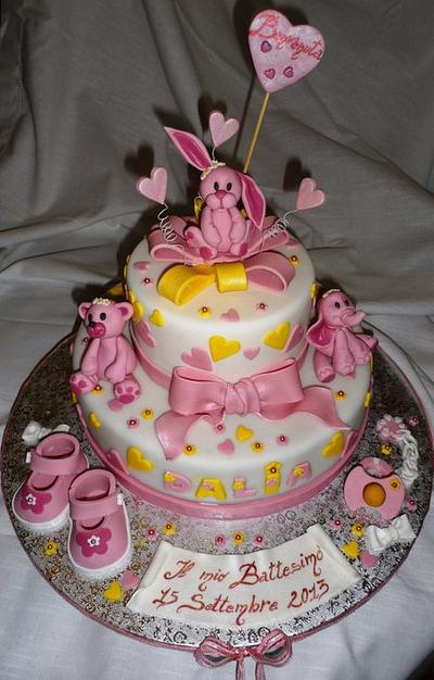 baby baptism - Cake by mimma
