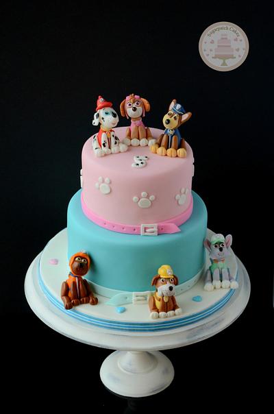 Woof Woof! Its Paw Patrol - Cake by Sugarpatch Cakes