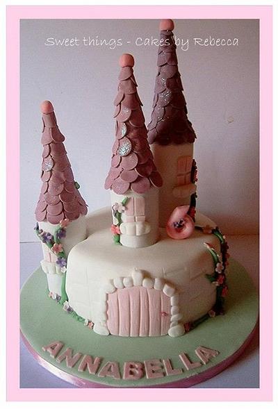 Castle cake - Cake by Sweet Things - Cakes by Rebecca