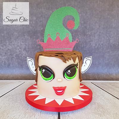Christmas Elf Cake  - Cake by Sugar Chic