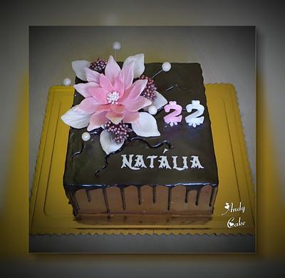 Chocolate Birthday cake - Cake by AndyCake