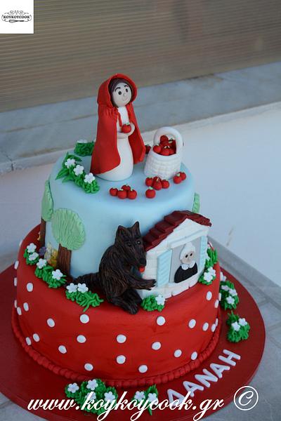 Little Red Riding Hood Cake - Cake by Rena Kostoglou