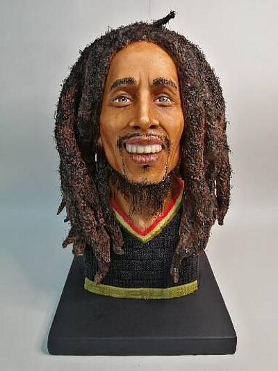 Bob Marley BUSTO  - Cake by Enrique FARIAS 