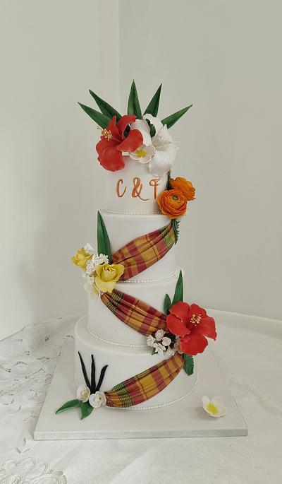 Weddingcake Antilles - Cake by Ruth - Gatoandcake