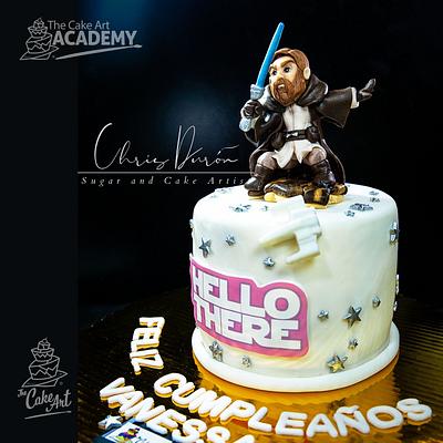 Obi-Wan Kenobi - Cake by Chris Durón from thecakeart.academy